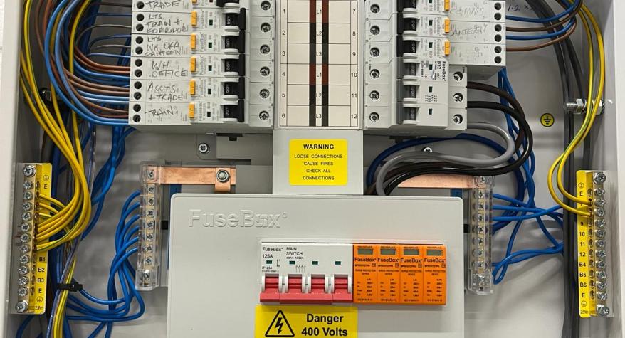 Three Phase Distribution Board Installation in High Wycombe by Plugs Electrical